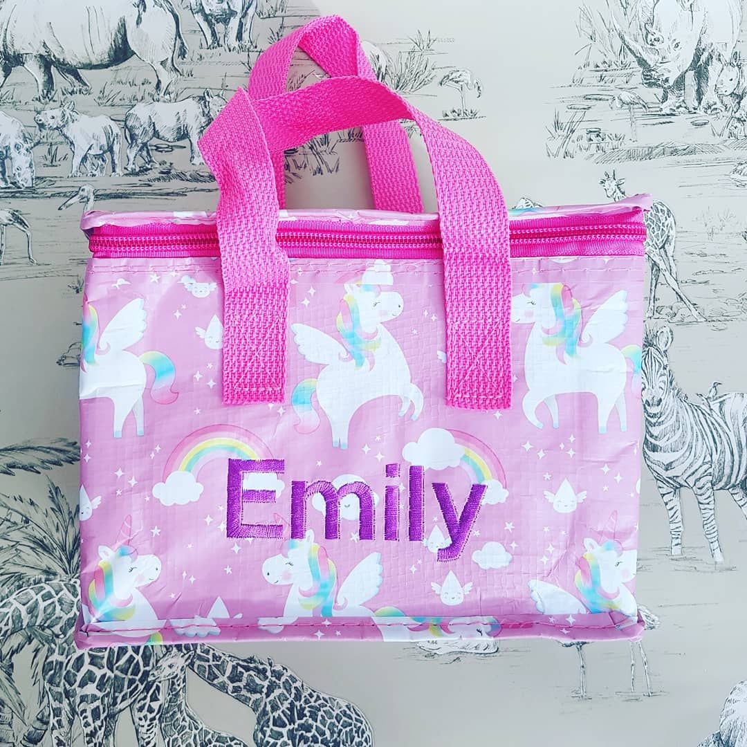 Rainbow Unicorn Lunch Bag