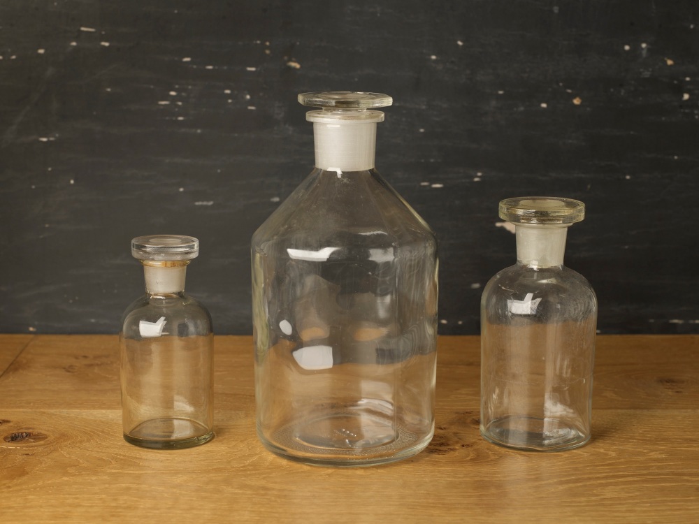 Glass Laboratory Bottles 