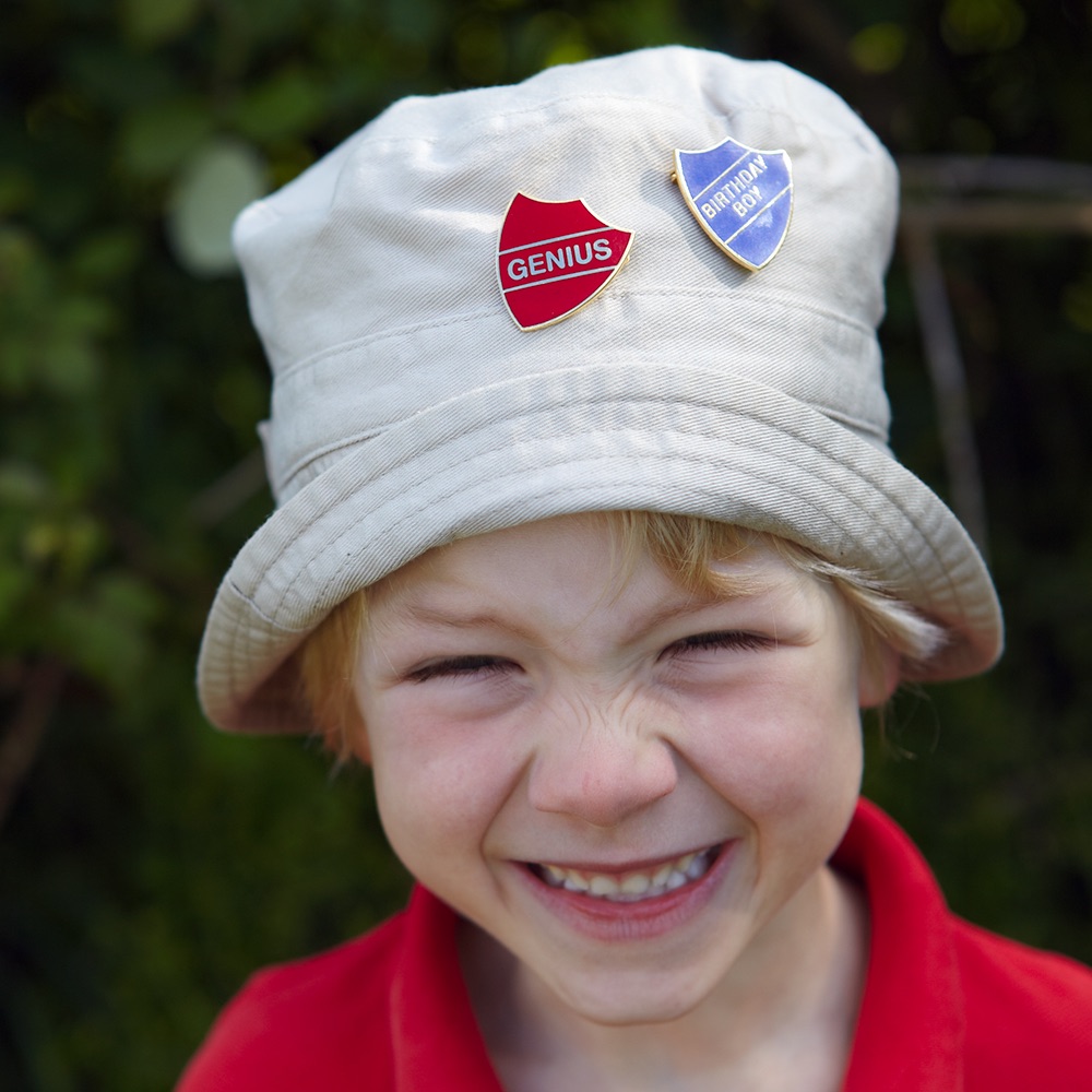 Vintage Style School Badges