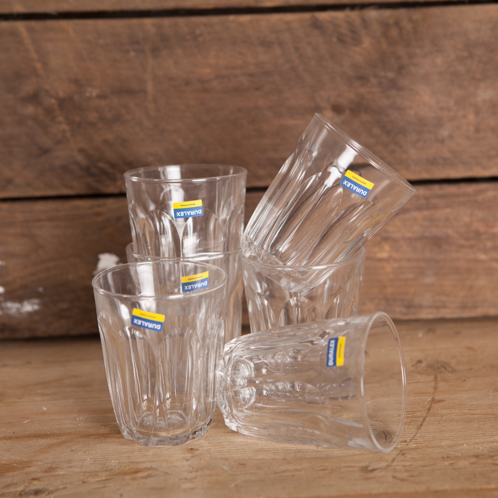 Traditional French Duralit Glasses 