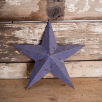 Small Purple Amish Barn Star 