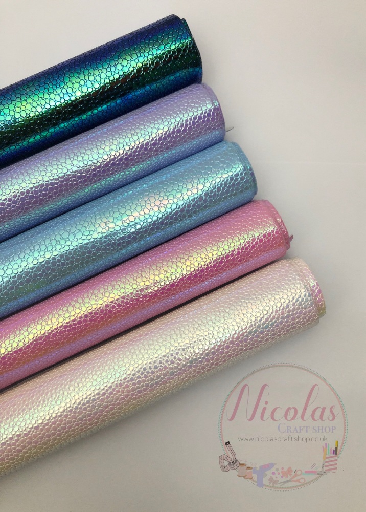 IRREDESCENT - Colour run collection fish scale fabric