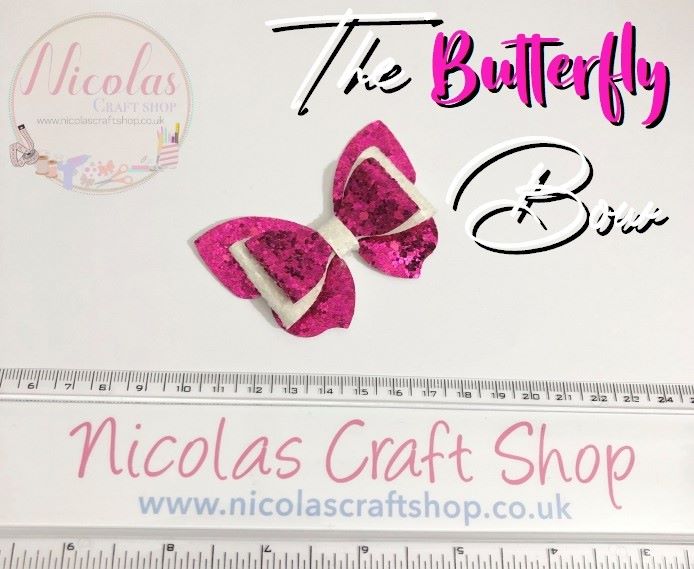 The Butterfly Bow - Plastic Template 3"