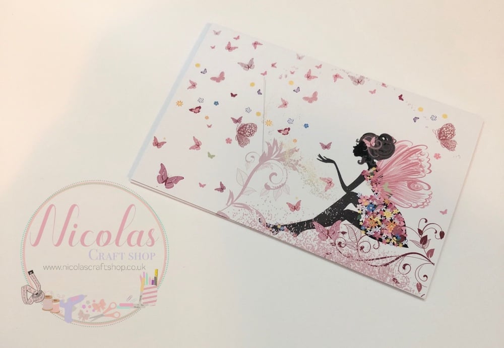 The  Butterfly Fairy Bow cards (Pack of 10)
