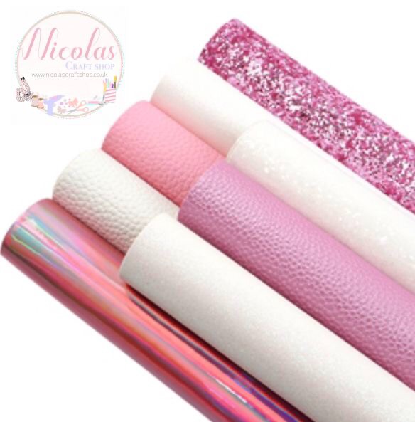 Princess pink 8pc bargain bundle fabric set