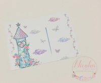 Fairy tower bow display cards (Pack of 10)