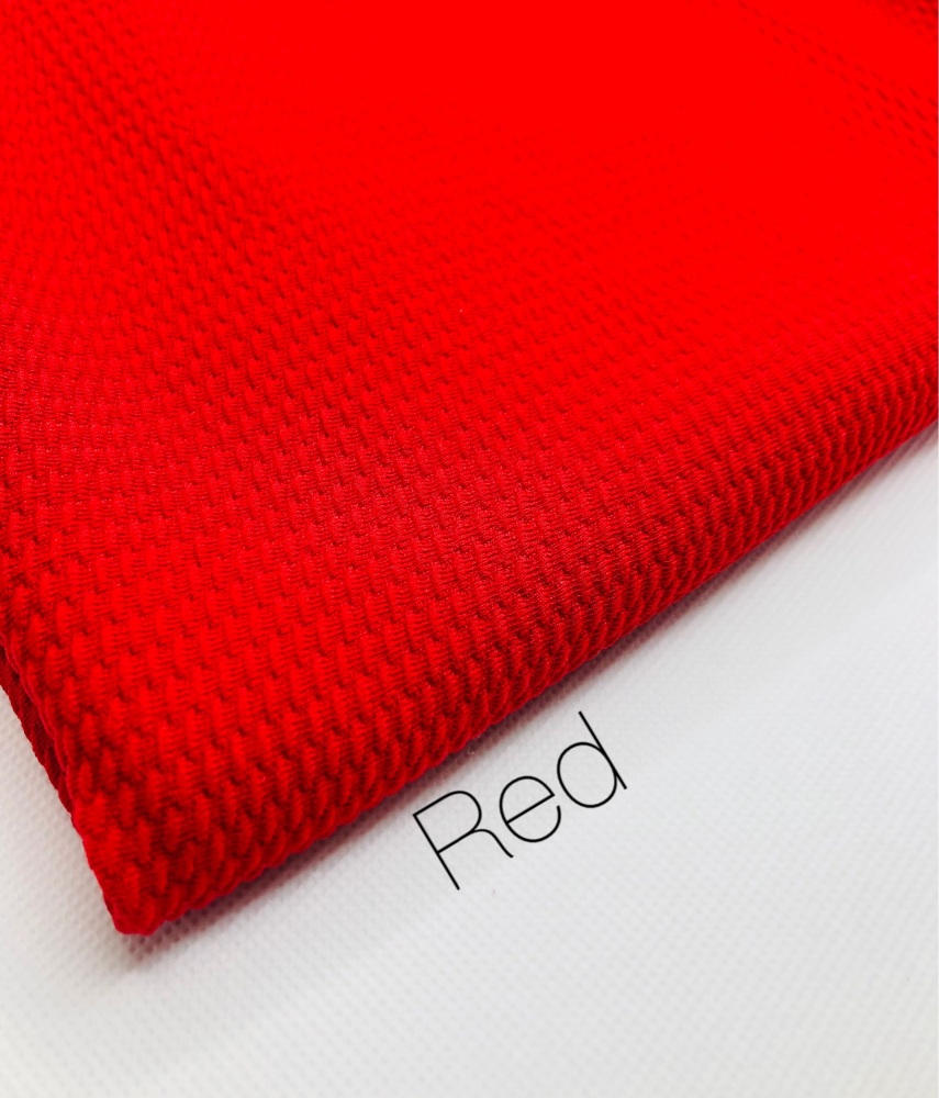 #11 Red Plain Bullet Fabric