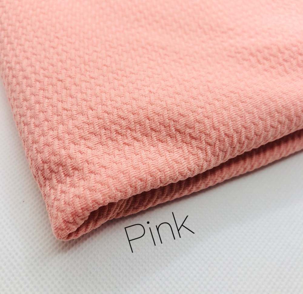 #6 Pink Plain Bullet Fabric 