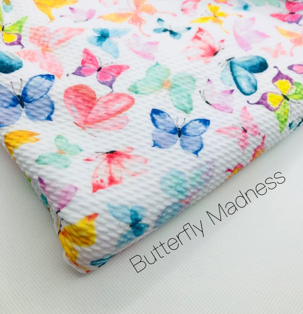 Butterfly Madness Bullet Fabric