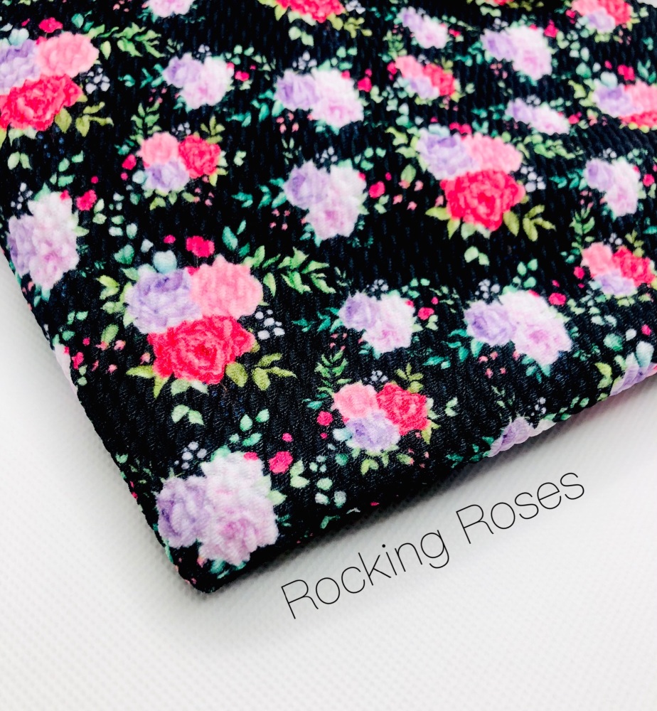 Rocking Roses Bullet Fabric