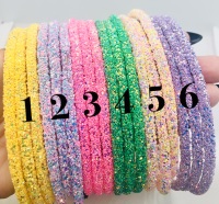 Stunning glitter lined top quality Hairbands Hairband 