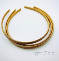 Light Gold Satin Headband