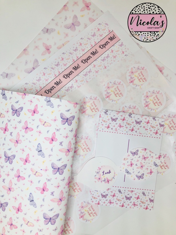 Butterfly Spring Stationery Collection