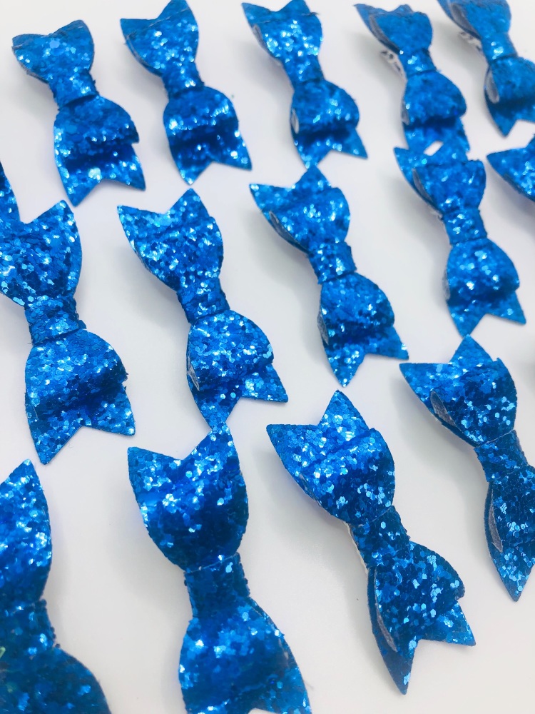 ROYAL BLUE - Pretty Mini 55MM Glitter Stall Filler On Clip