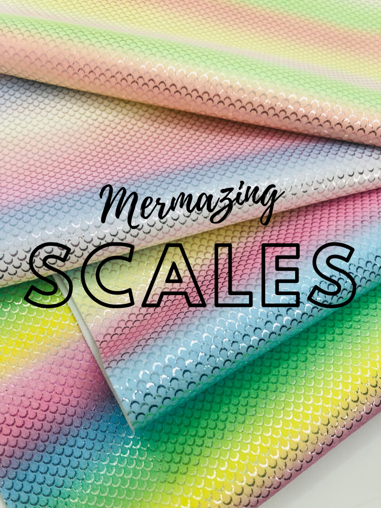 Mermazing Scales - Velvet Soft Back - Mermaid Scales
