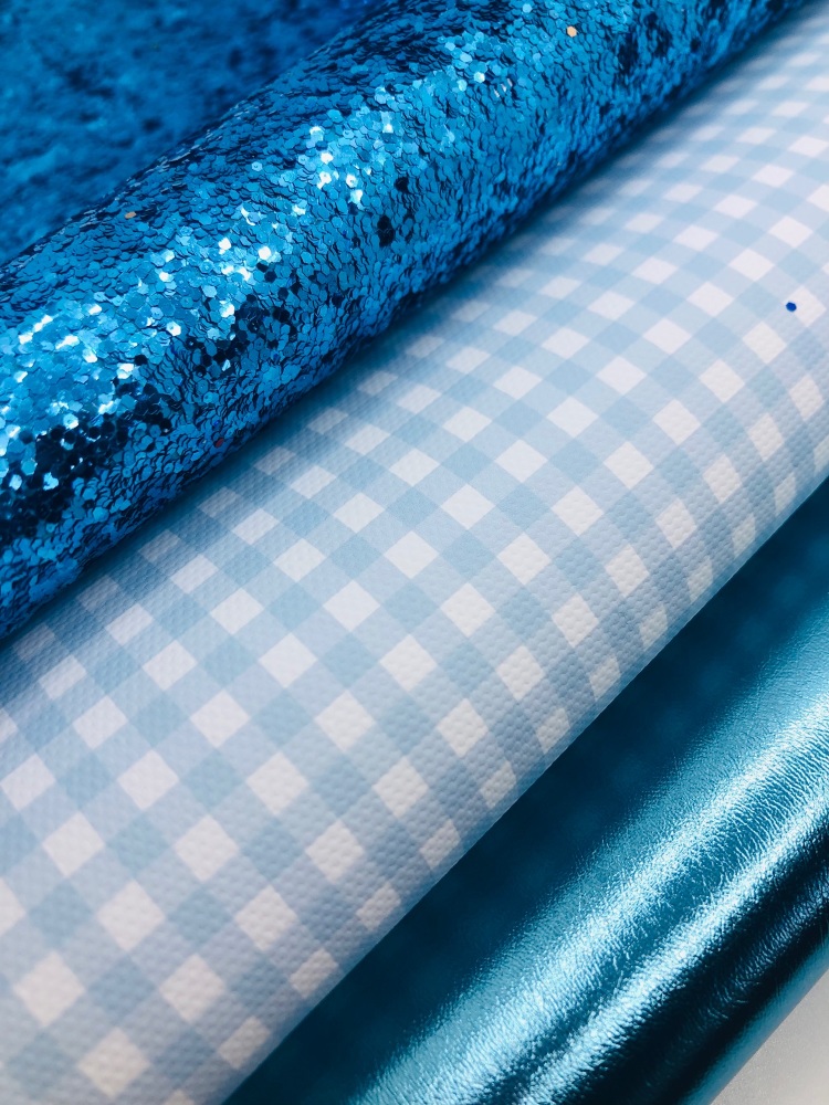 Light Blue Gingham School Bundle