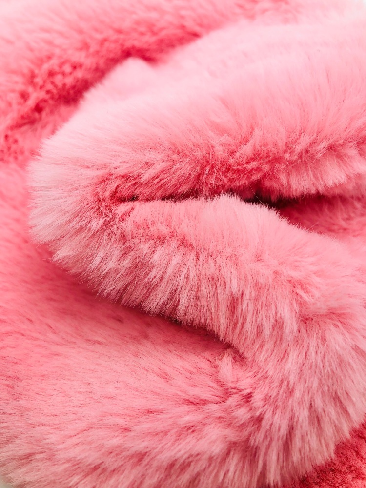 perfect pink fabric fur sheet