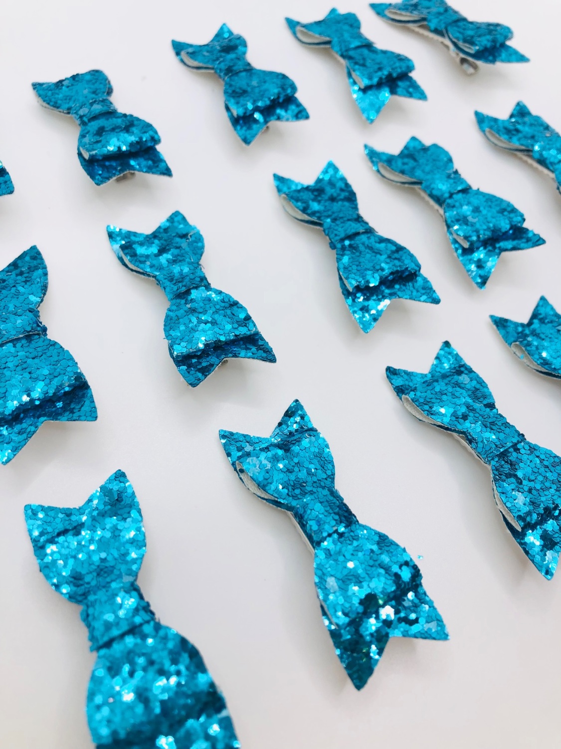 bowknot stall filler glitter bow on clip wholesale