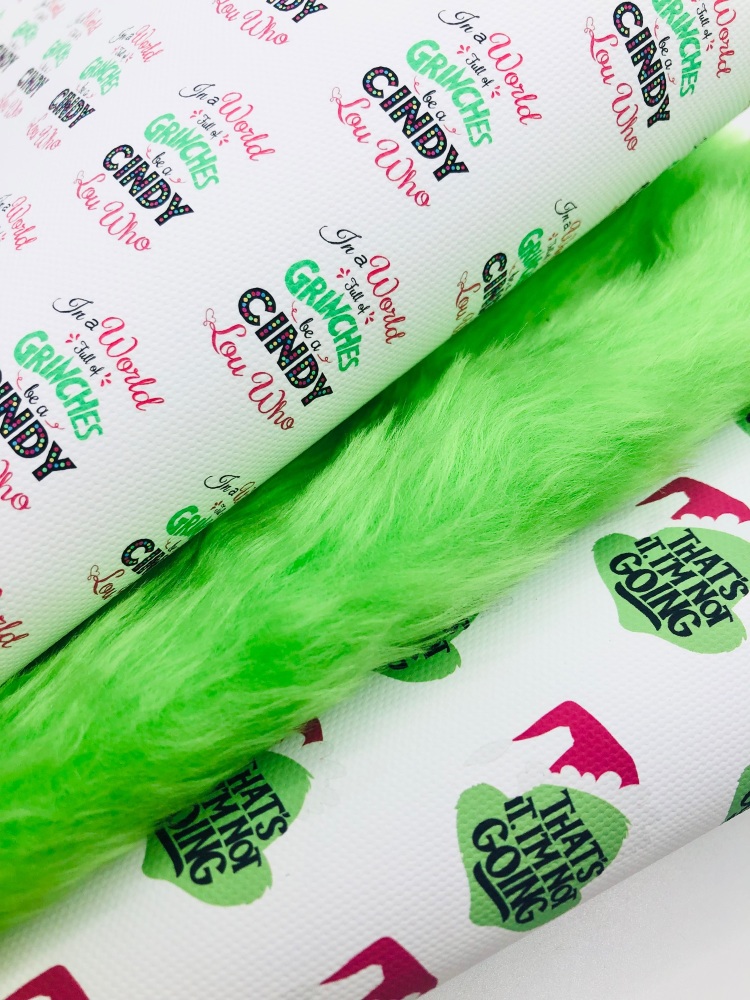 Thats it im not going Cindy Lou Fur Printed fiver friday fabric Bundle