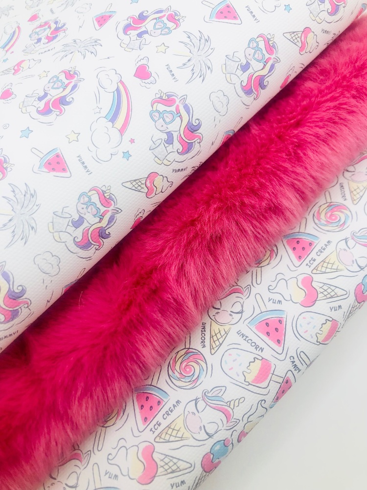 Unicorn So Fluffy Fabric Fiver  Friday Bundle