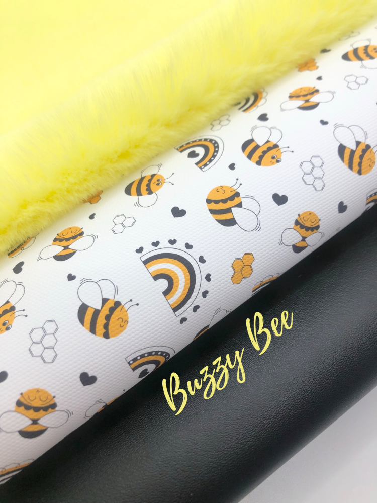 Buzzy Bee Fur Fabric Friday Bundle