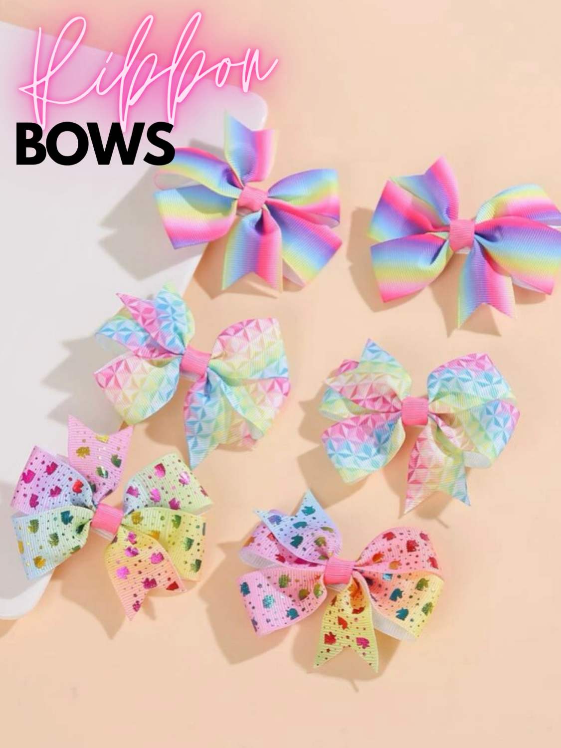 bowknot stall filler bow on clip wholesale ribbon bow
