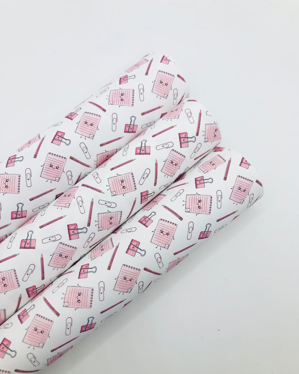 school kawaii stationery printed canvas sheet