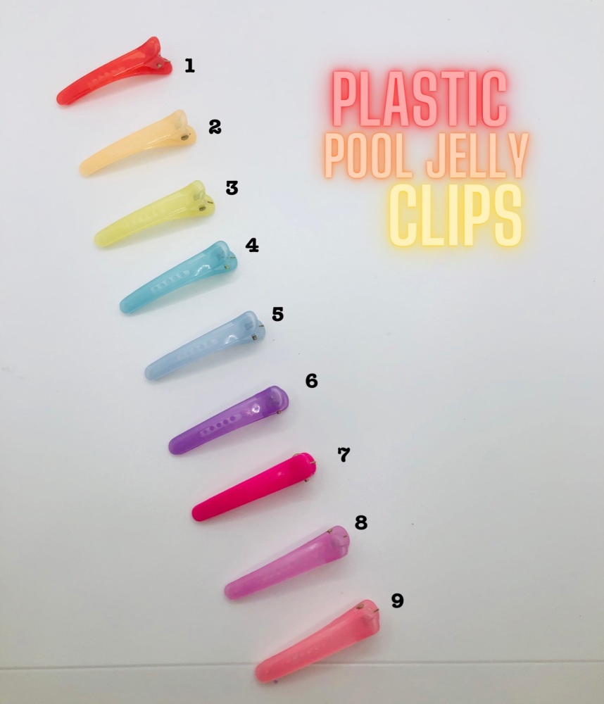 45MM Plastic jelly pool clips (10 pack)