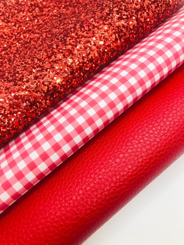 Red Gingham School Bundle