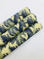 1202 - Camo Camouflaged printed canvas sheet