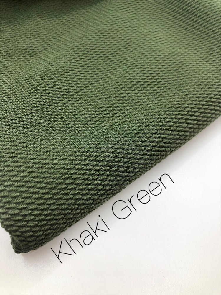 #63 Khaki Green Army Green Plain Bullet Fabric