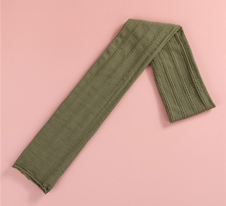 Khaki Green - Stretched Nylon Strips