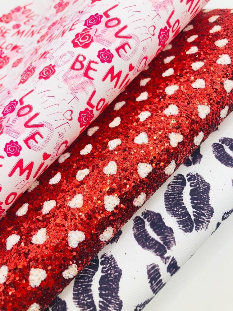 Love and kisses be mine Fabric Friday Bundle