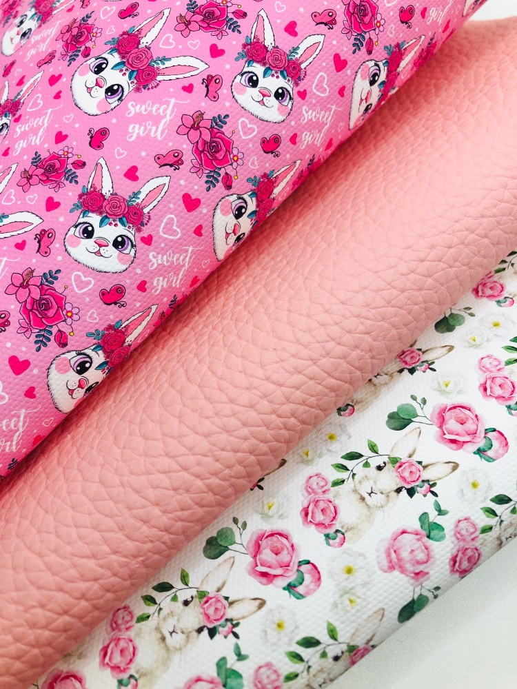 All that pink easter bunny Fabric Friday Bundle