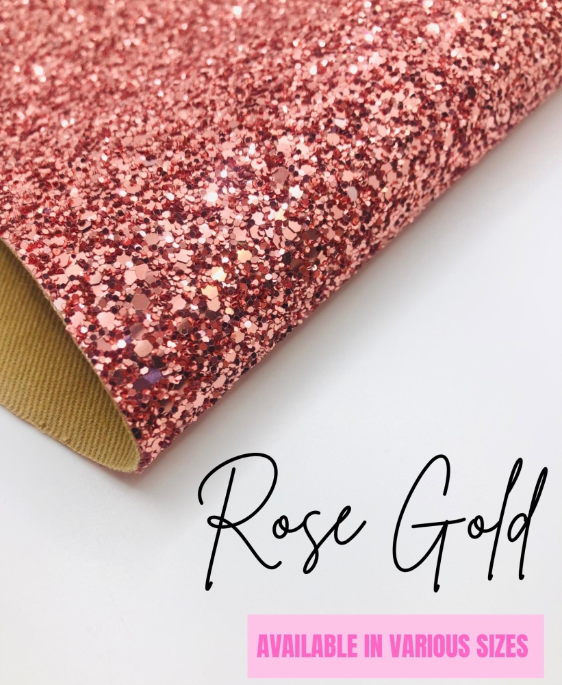 Luxury - Rose Gold Chunky Glitter