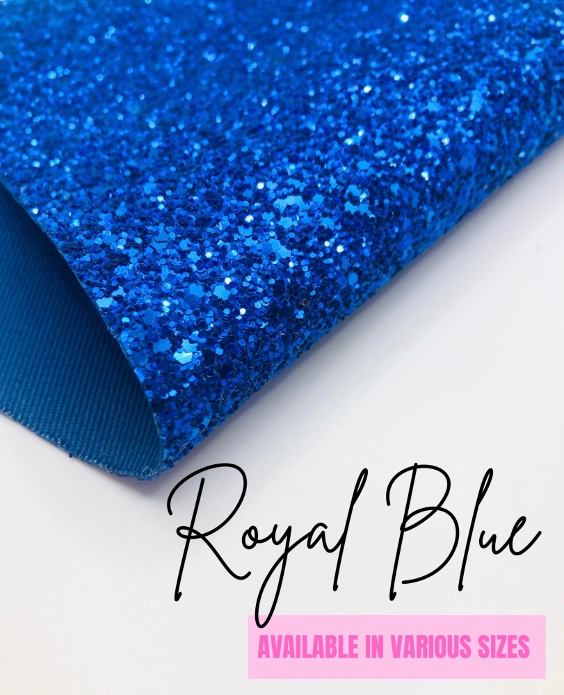 Luxury - Royal Blue Chunky Glitter