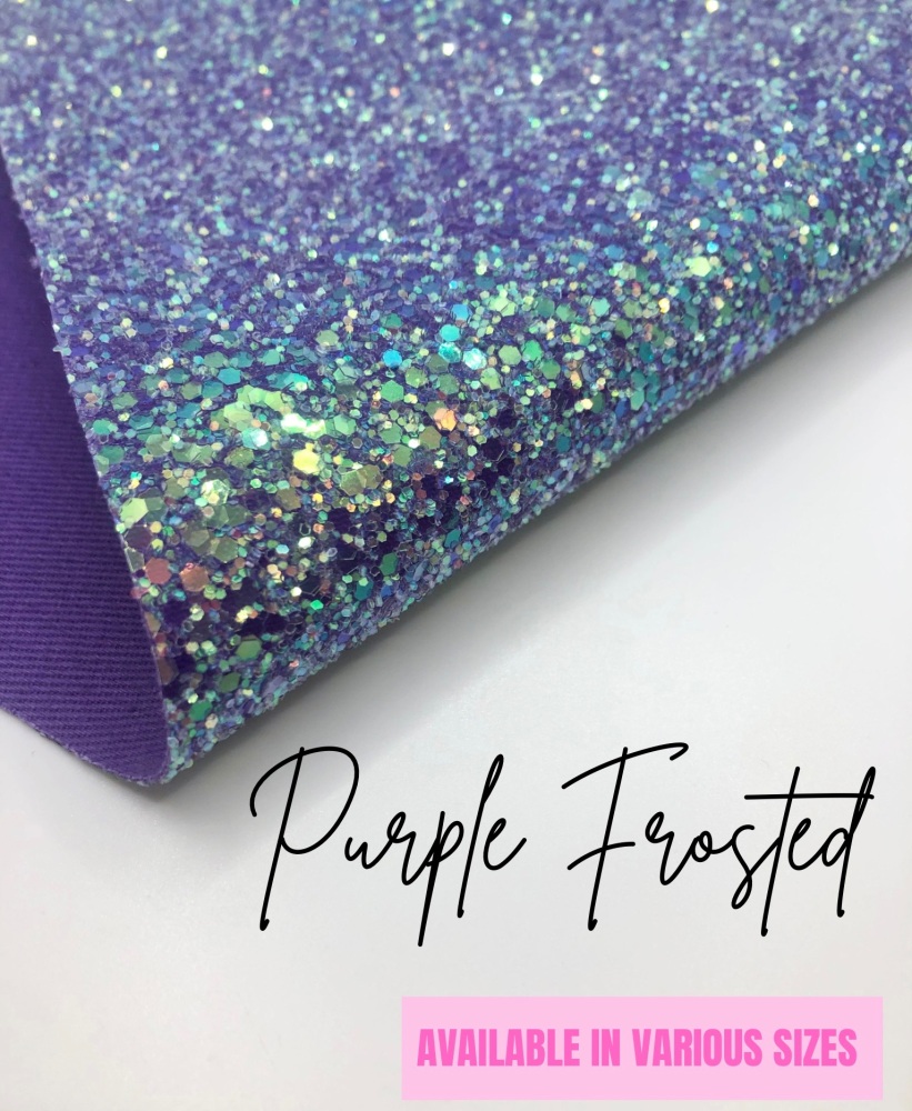 LUXURY - Purple Frosted Chunky Glitter