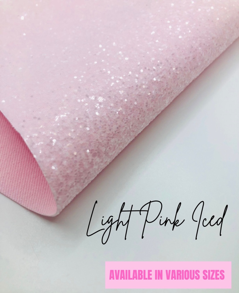 LUXURY - Light Pink Iced Chunky Glitter