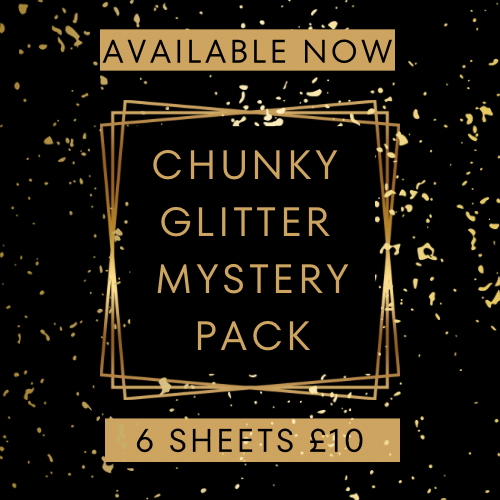 Chunky Glitter Mystery Pack 6 for 10.00