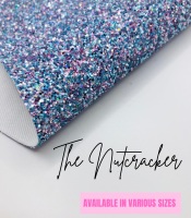 Limited edition LUXURY -  The Nutcracker chunky glitter fabric