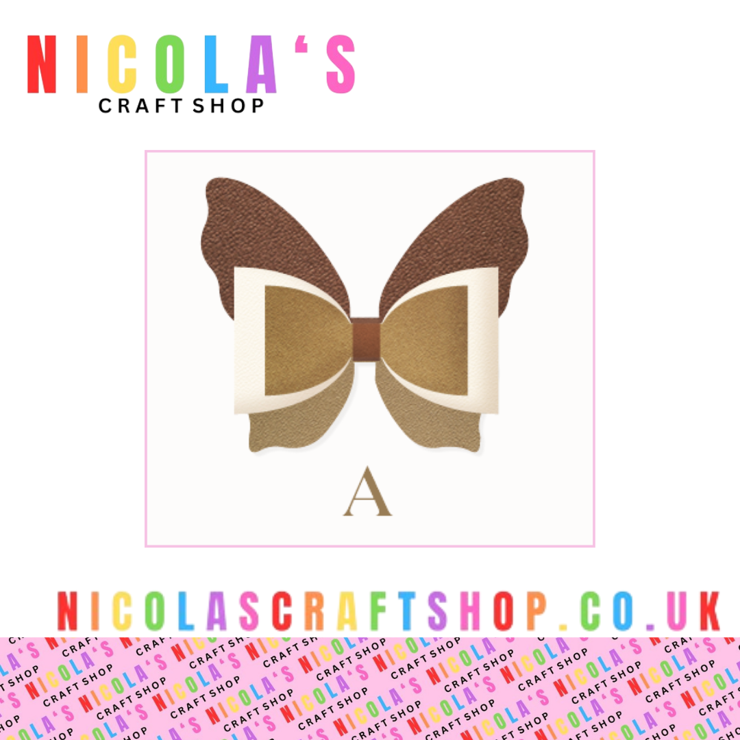 A - BUTTERFLY BOW SVG DOWNLOAD