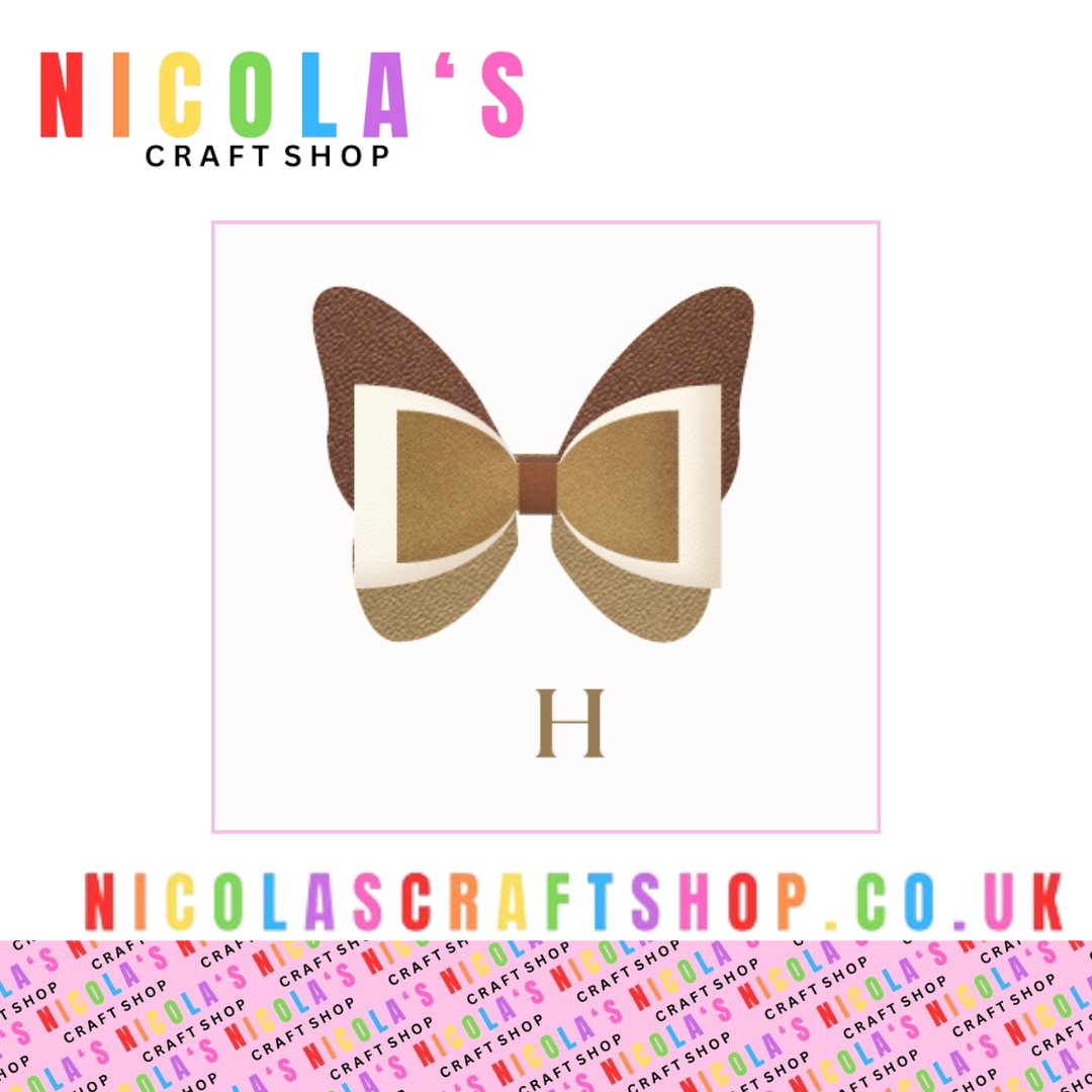 H - BUTTERFLY BOW DIGITAL DOWNLOAD