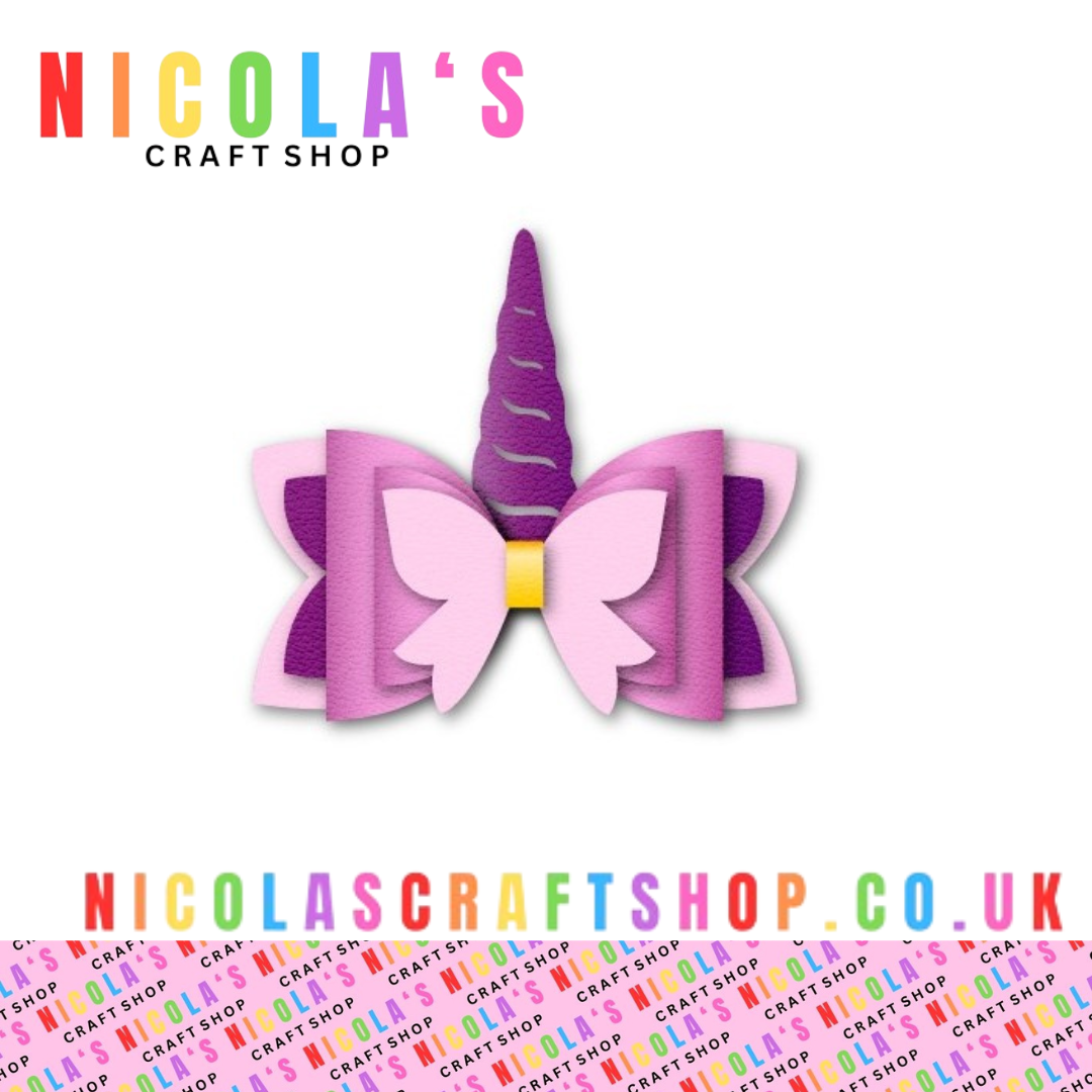 K - UNICORN HORN HAIR BOW DIGITAL DOWNLOAD