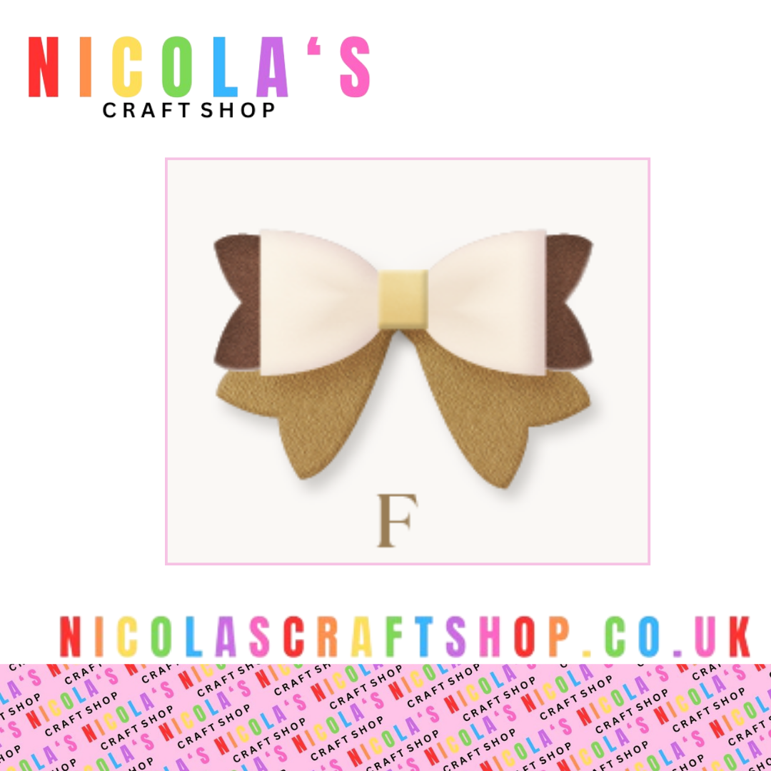 F - LAYERED HAIR BOW DIGITAL DOWNLOAD