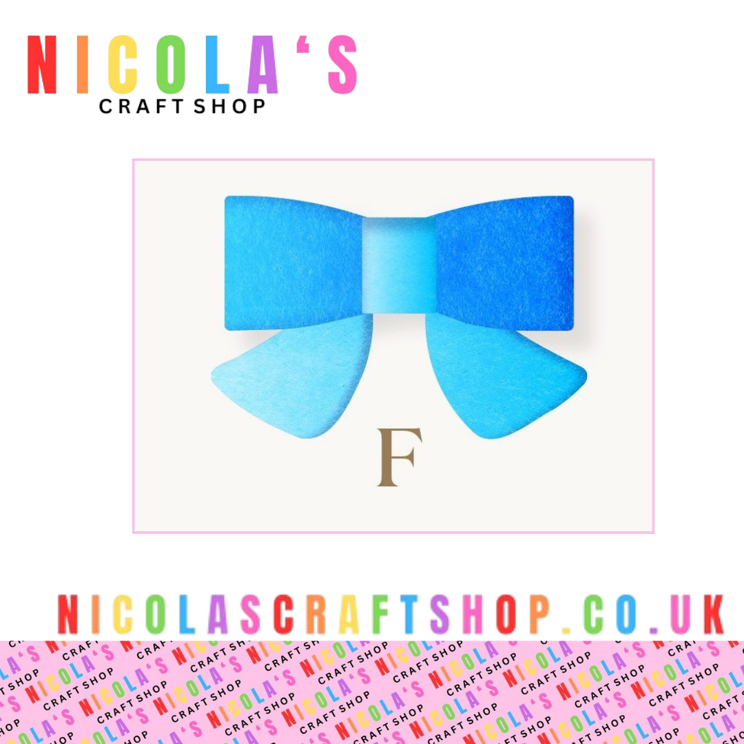 F - SINGLE LAYER HAIR BOW DIGITAL DOWNLOAD