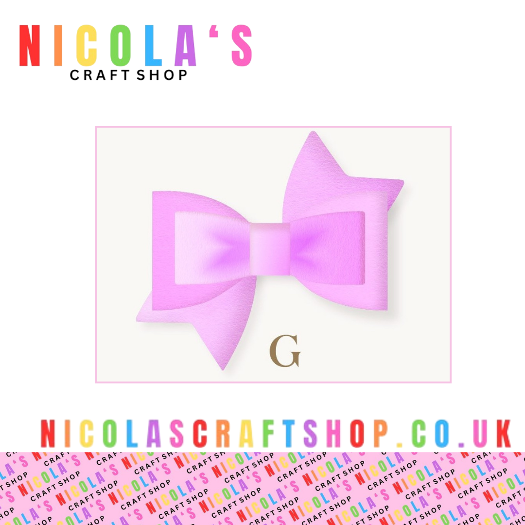 G - LAYERED HAIR BOW DIGITAL DOWNLOAD