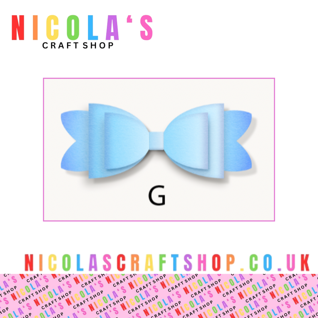 G - LAYERED HAIR BOW DIGITAL DOWNLOAD