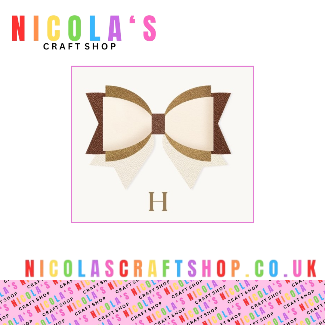 H - LAYERED HAIR BOW DIGITAL DOWNLOAD