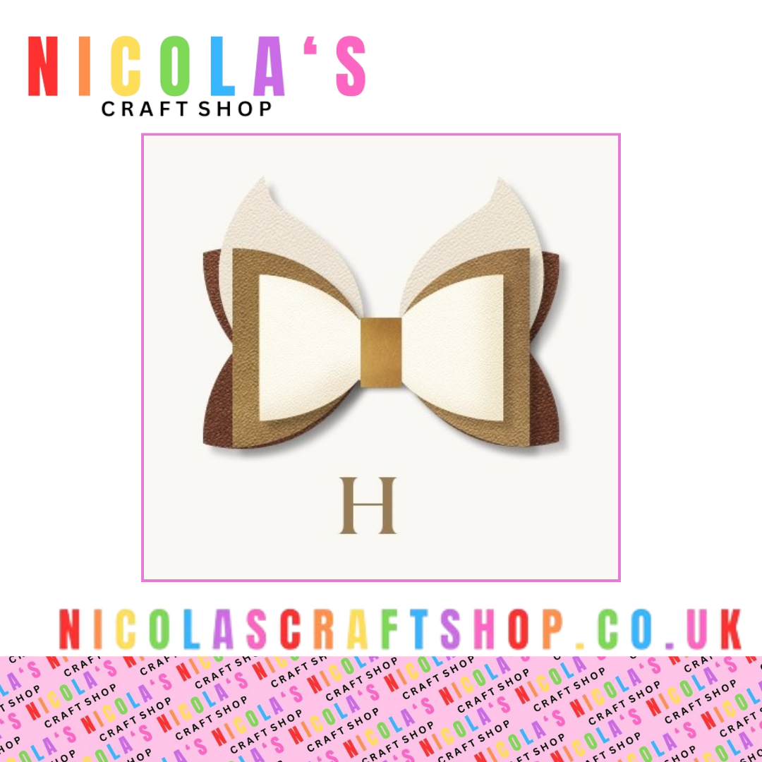 H - LAYERED HAIR BOW DIGITAL DOWNLOAD