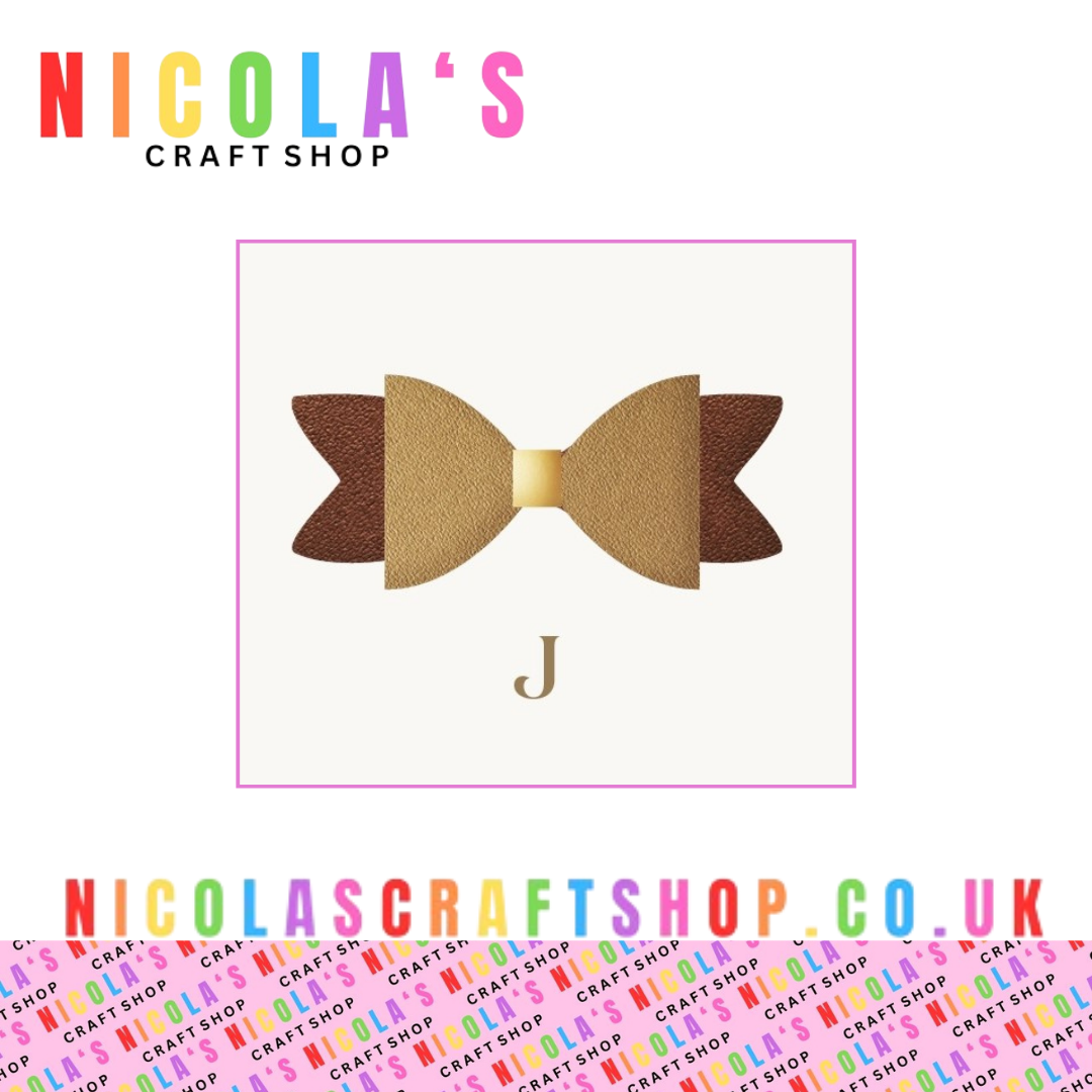 J - LAYERED HAIR BOW DIGITAL DOWNLOAD